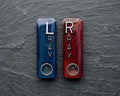 BB Xray Markers – Lead Monochromatic Set, Custom Initials (Left/Right)
